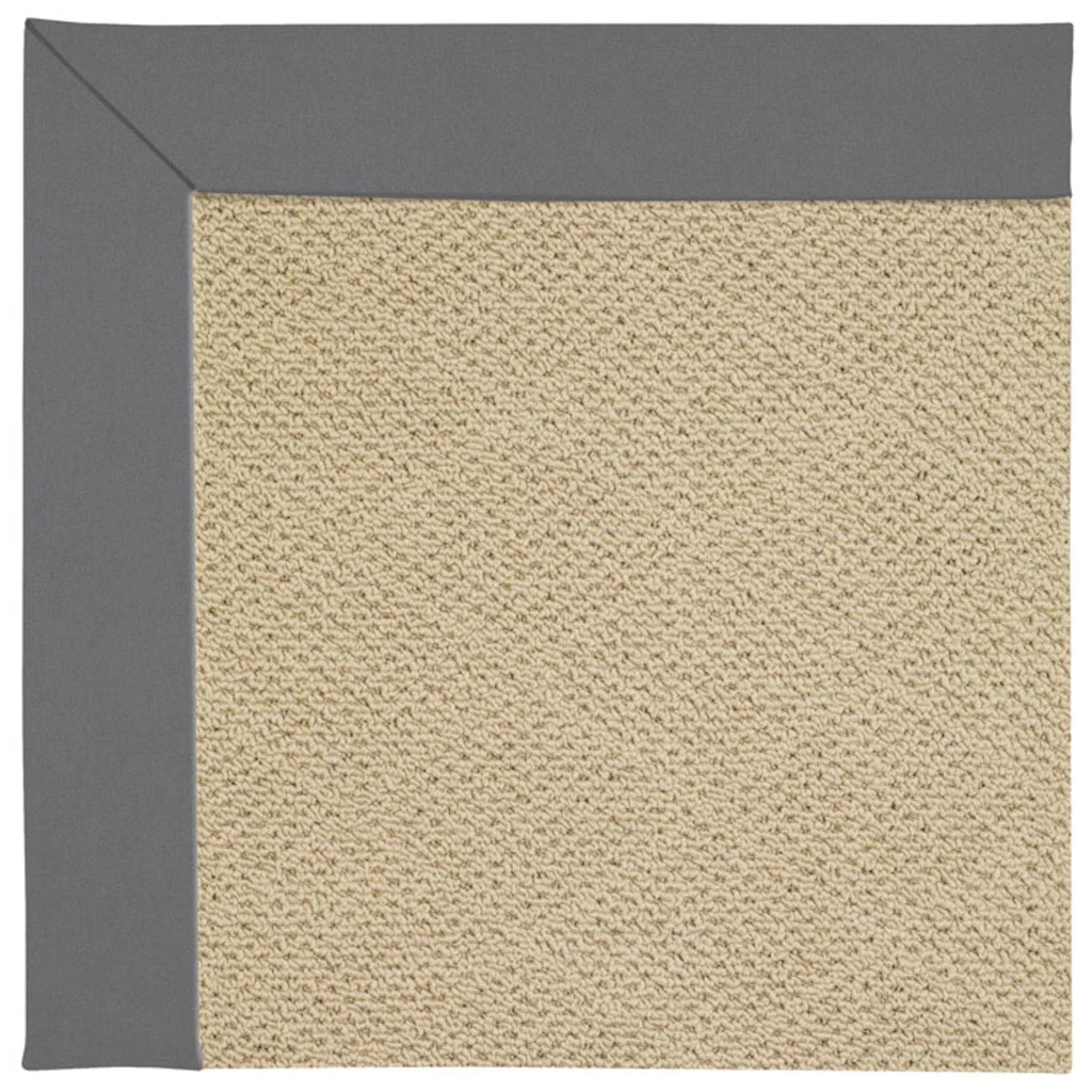 Green Creative Concepts Rug – Cane Wicker Canvas Charcoal Flexible