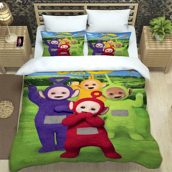 Authentic Teletubbies Quilt Cover Specialty