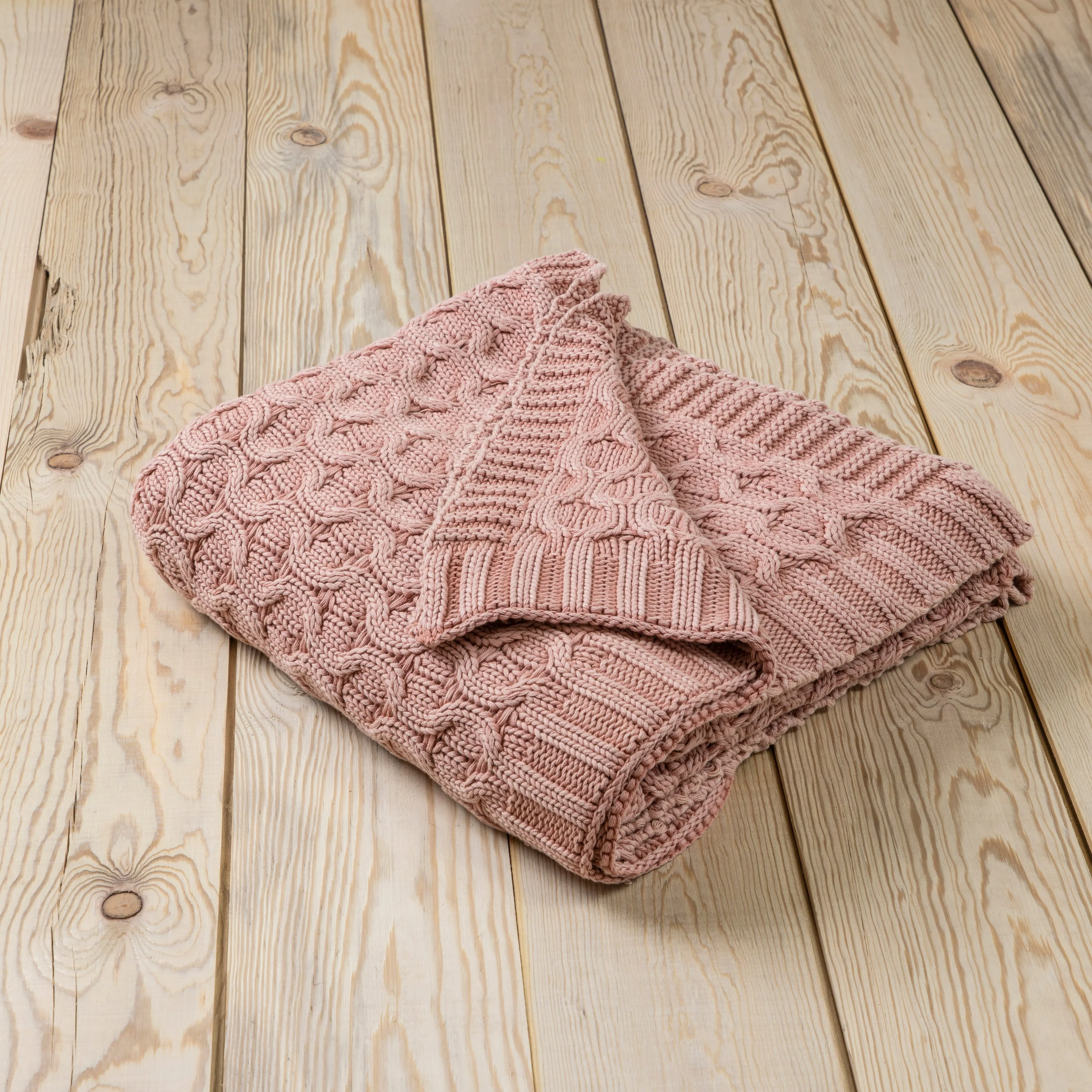 Refined Belmont Throw Washed Pink Flexible