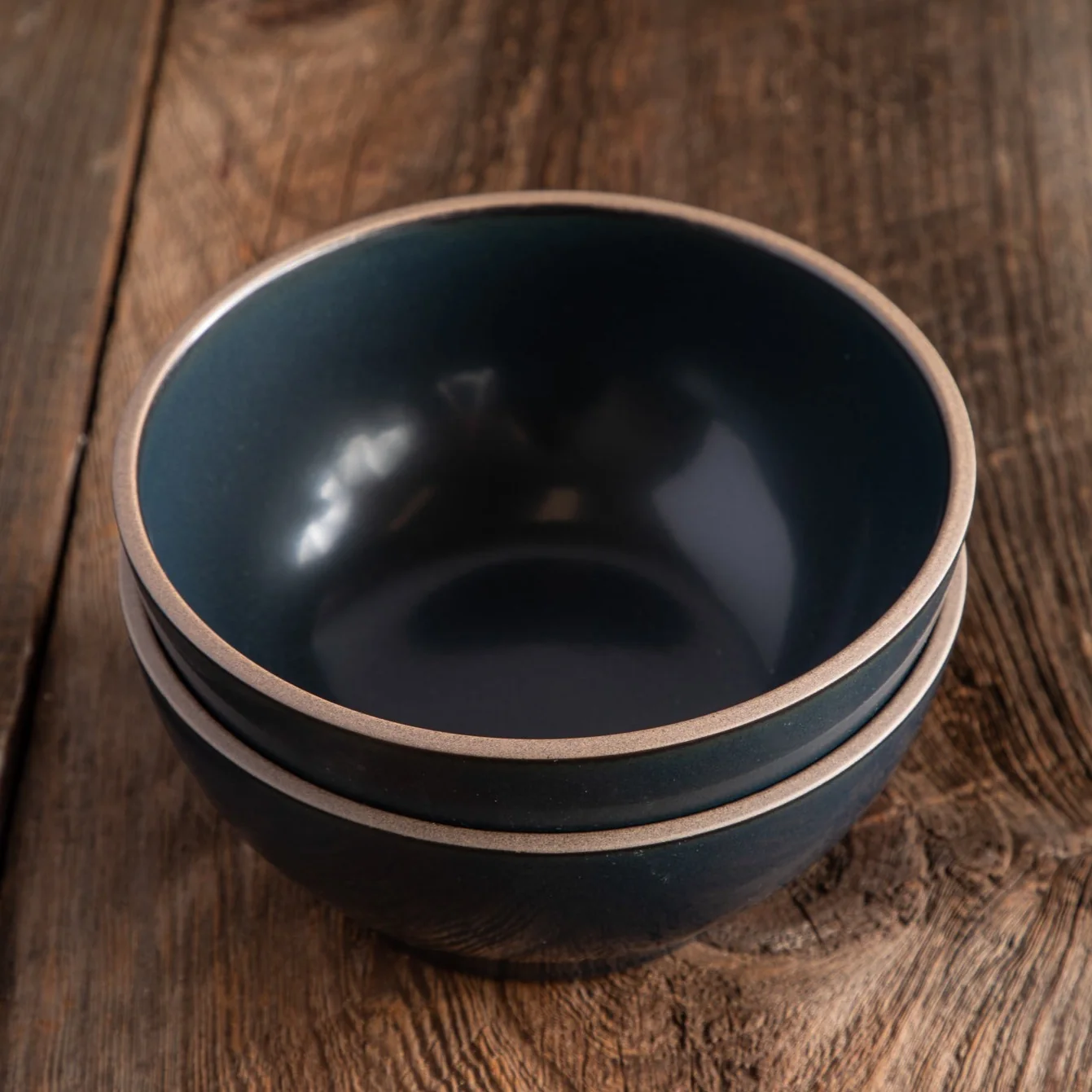 Verified Large Nori Bowl Black Set of 2 High-Quality