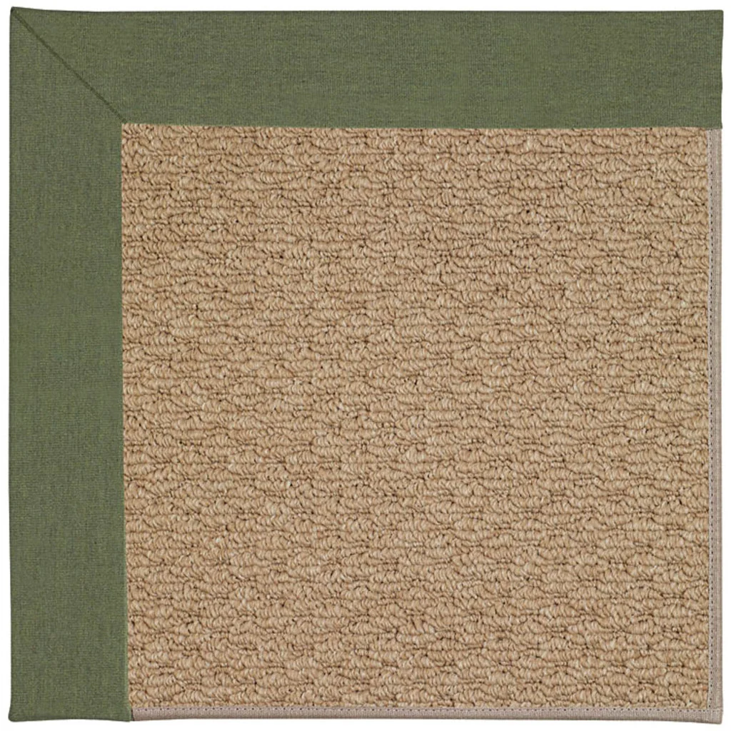 Responsible Creative Concepts Rug – Raffia Canvas Fern Enhanced