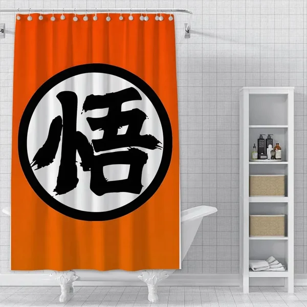 Relaxed Dragon Ball Z Shower Curtain Crafted
