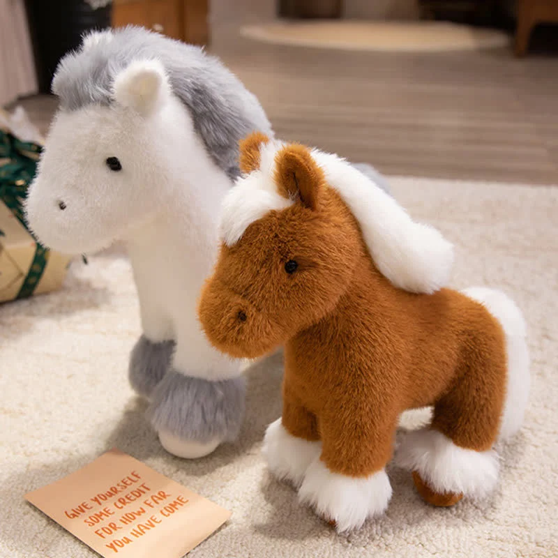 Smooth Ownkoti Lucky Zodiac Horse Stuffed Toy Decoration Reusable