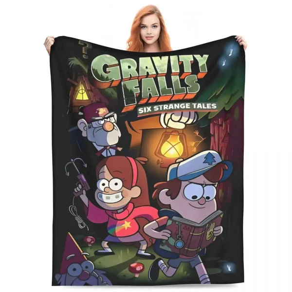 Superior Gravity Falls Throw Blanket Long-Lasting