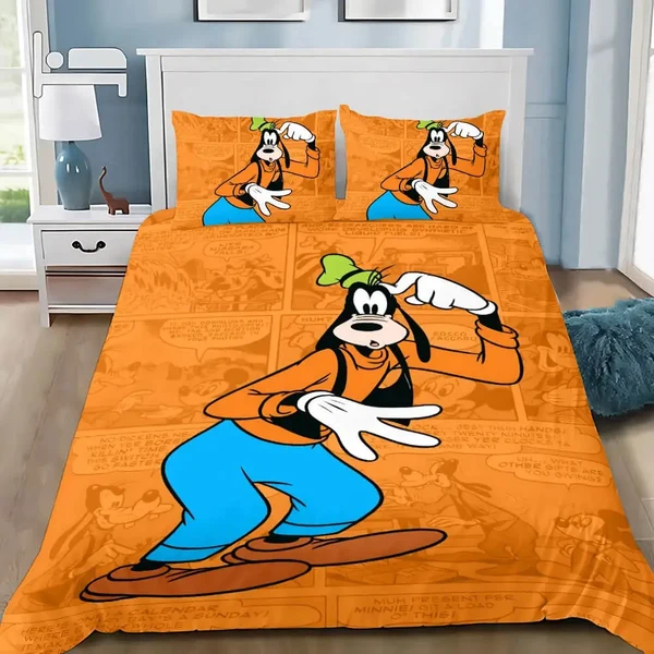 High-End 3D Goofy Doona Cover Luxury