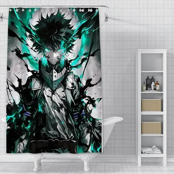 Prestigious Anime Izuku Shower Curtain Clean