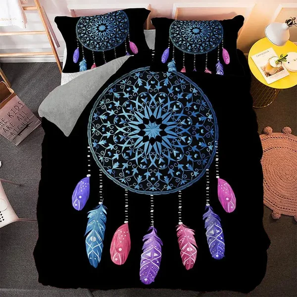 Crafted 3D Dream Catcher Doona Cover Functional