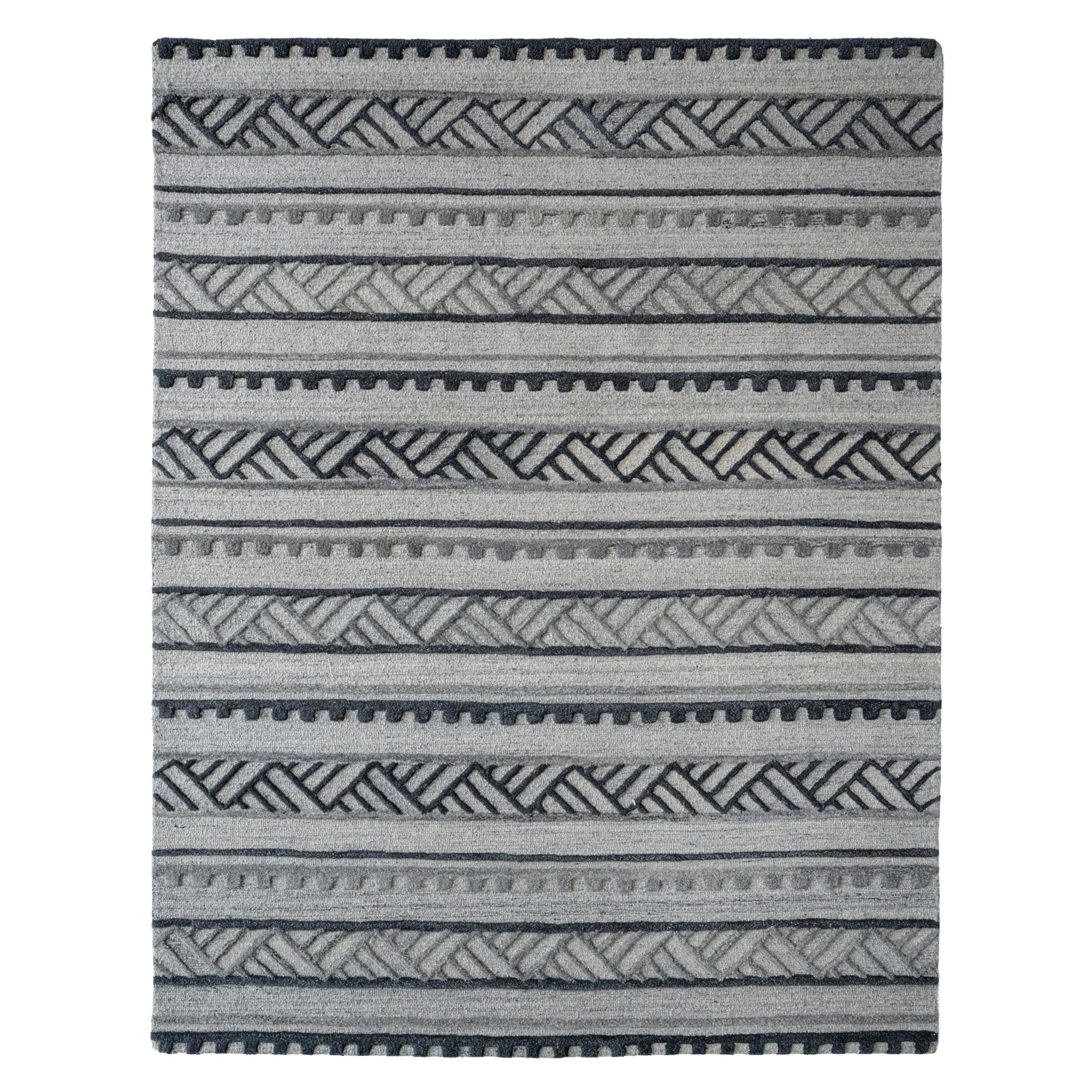 Enhanced Criss Rug – Cross Graphite Functional