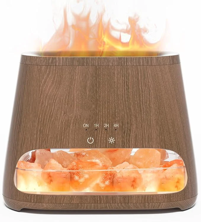 Classic SALKING 2-in-1 Himalayan Salt Lamp Diffuser Cool Mist Humidifier Aromatherapy Reliable