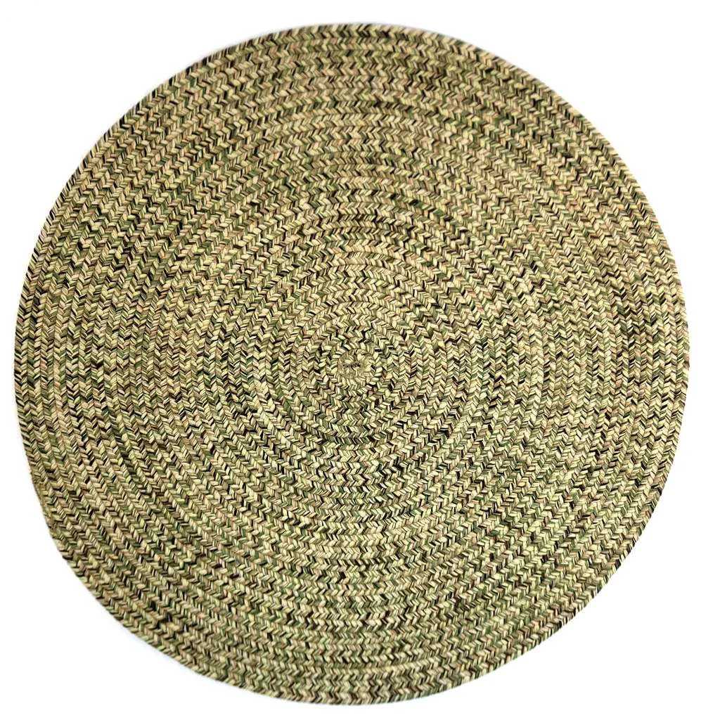 Environmentally Friendly Dockside Palm Leaf Rug Premium Material