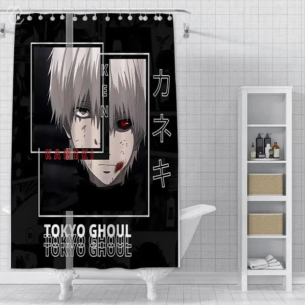 Outstanding Tokyo Ghoul Colorful Shower Curtains Certified