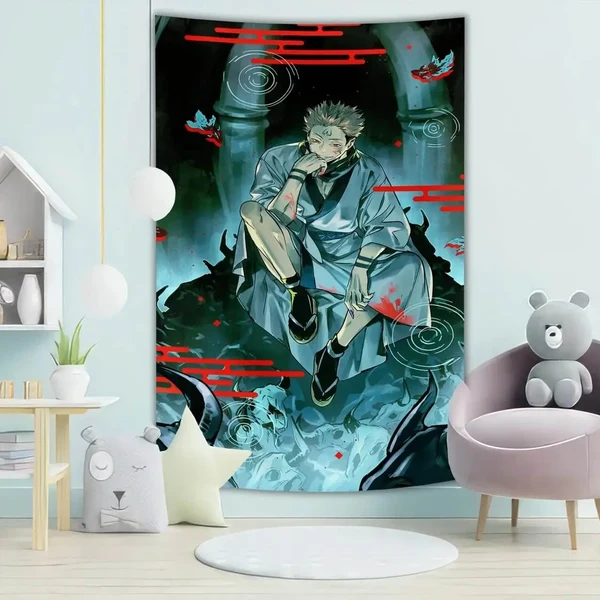 High-End Yuji Itadori amp Sukuna HD Wall Art Refined