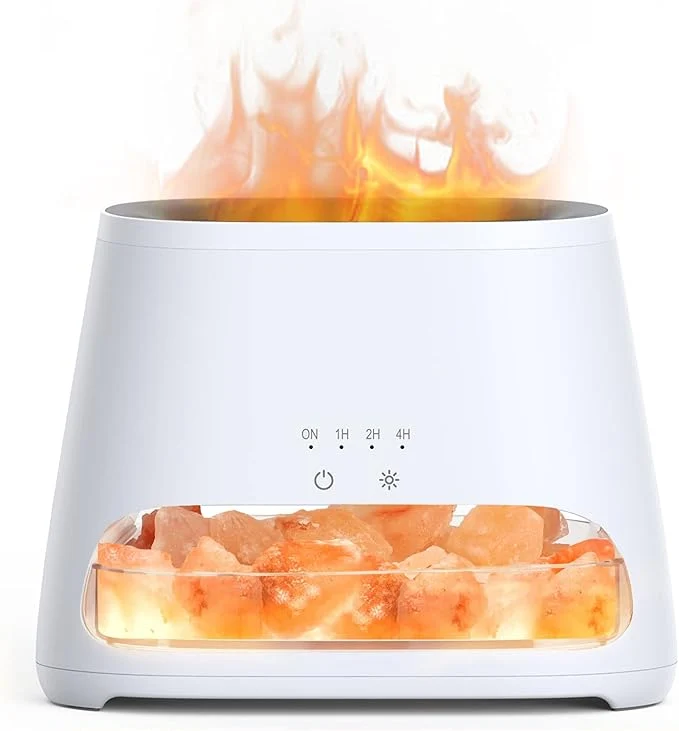 Smart SALKING 2-in-1 Himalayan Salt Lamp Ultrasonic Essential Oil Diffuser Outstanding