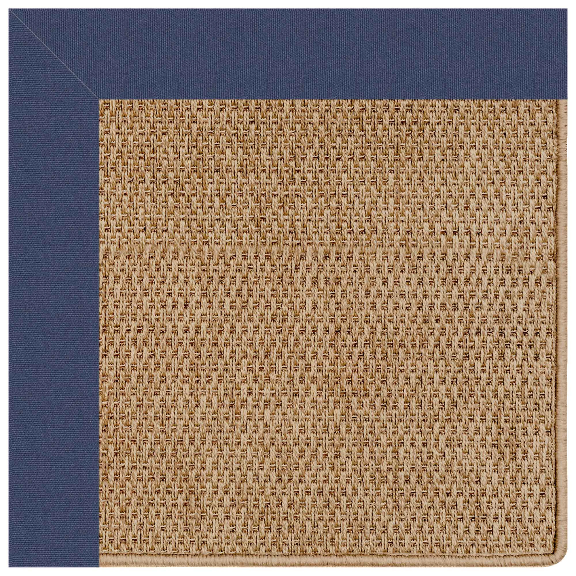 Stylish Islamorada Rug – Basketweave Canvas Neptune Smart