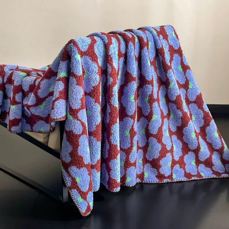 Reusable Ownkoti Artistic Cloud Fluffy Throw Blanket Pure