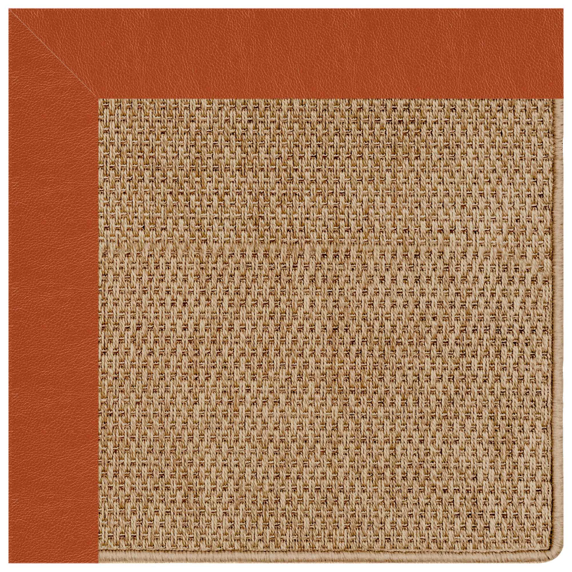 Selected Islamorada Rug – Basketweave Classic Persimmon Unique