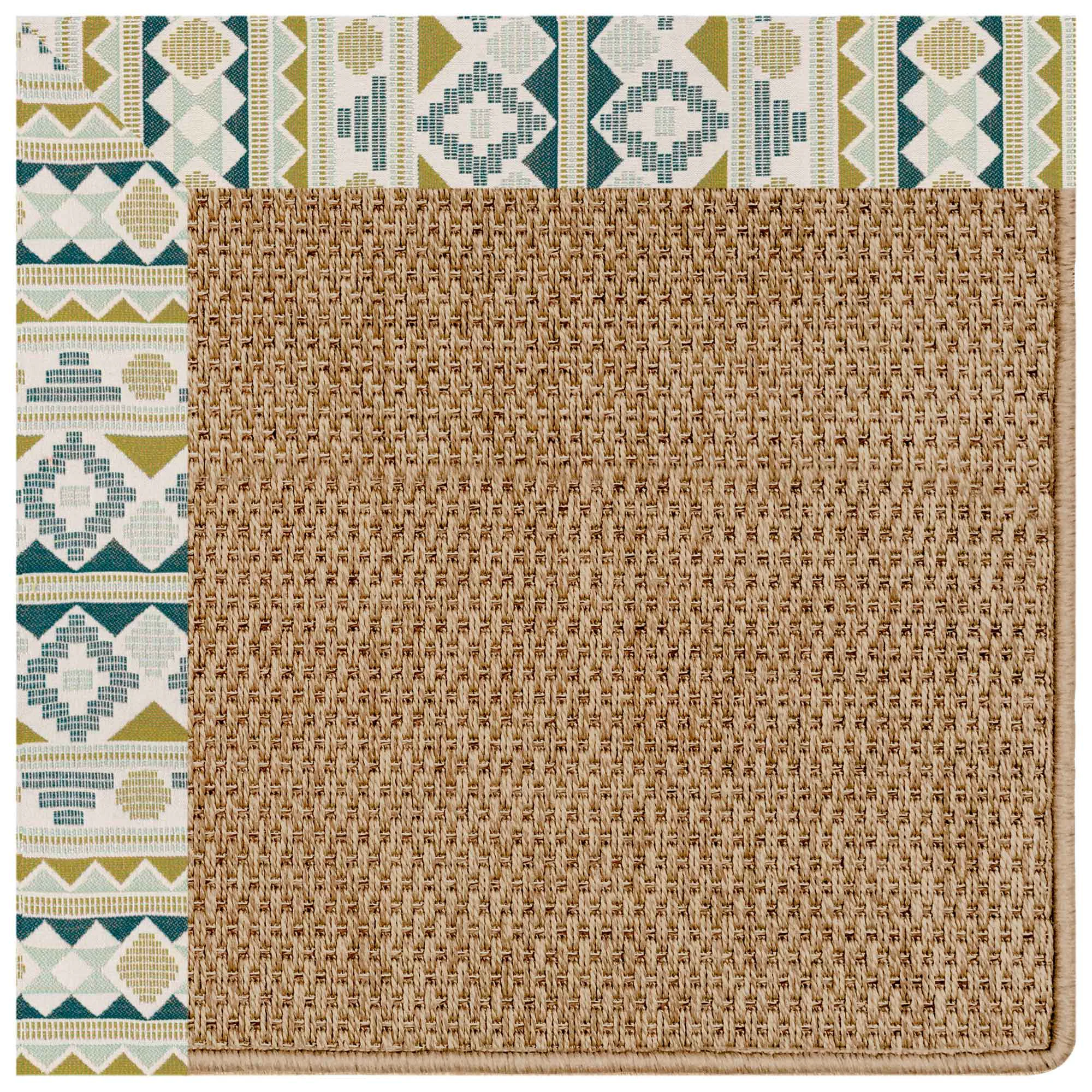 Luxury Islamorada Rug – Basketweave Inca Lime Eco-Friendly