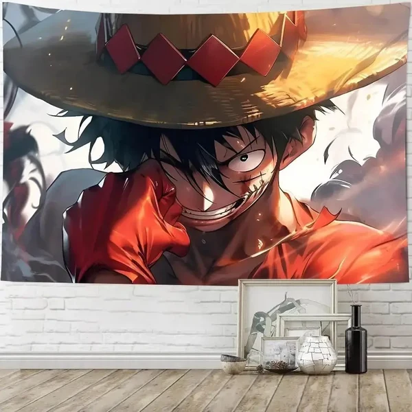 Luxury Monkey D Luffy 3D Wall Art Minimalist