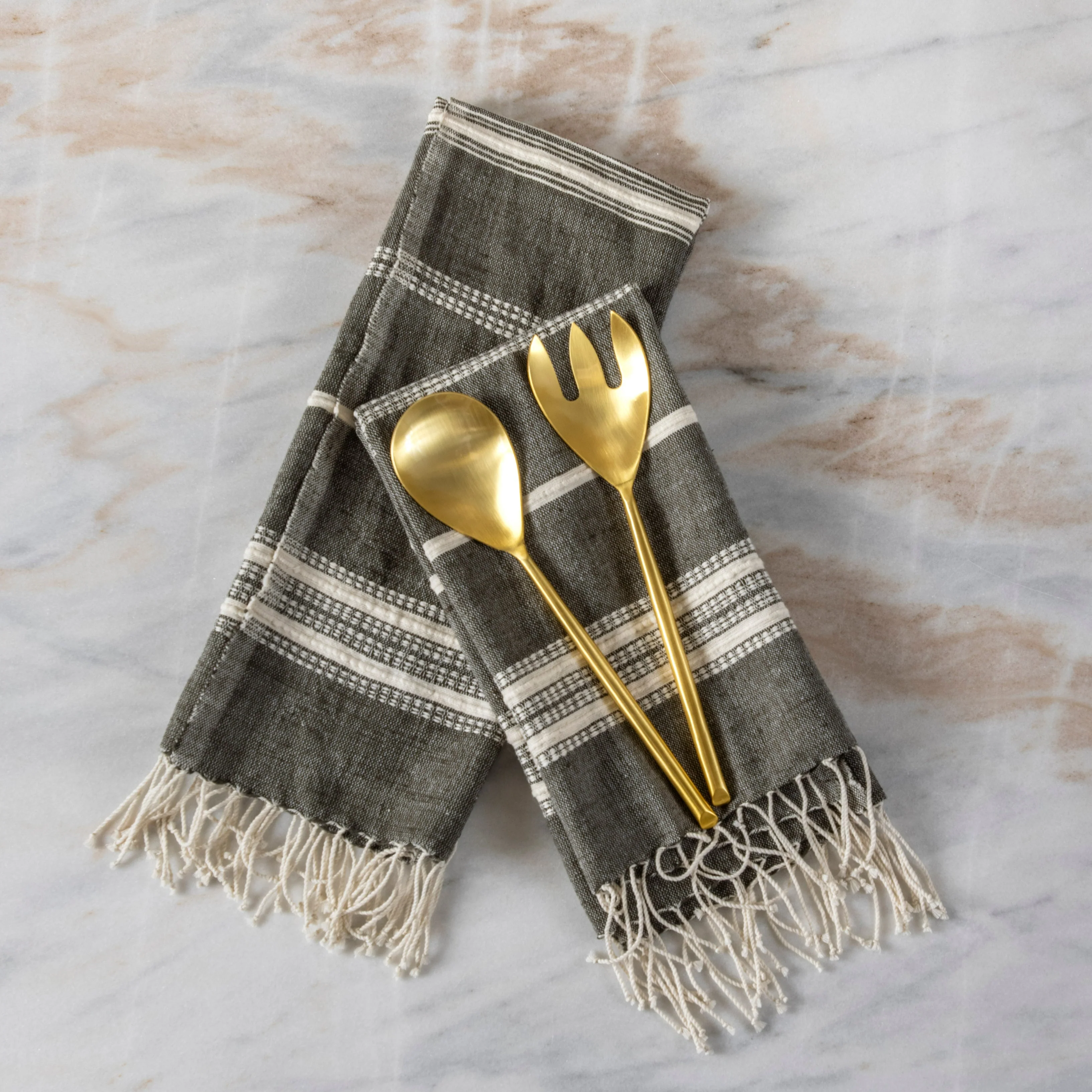 Prestigious The Matte Gold Serving Bundle Fine Crafted