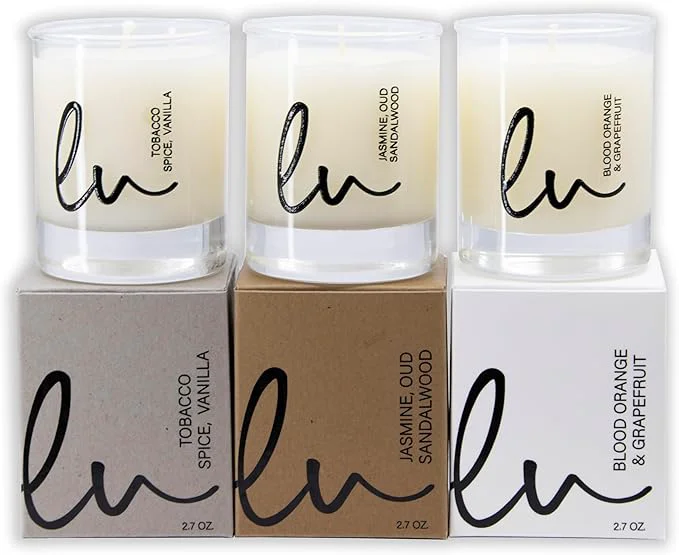 Genuine Lulu Candles Jasmine Oud Sandalwood Tobacco Spice Vanilla Blood Orange Dependable