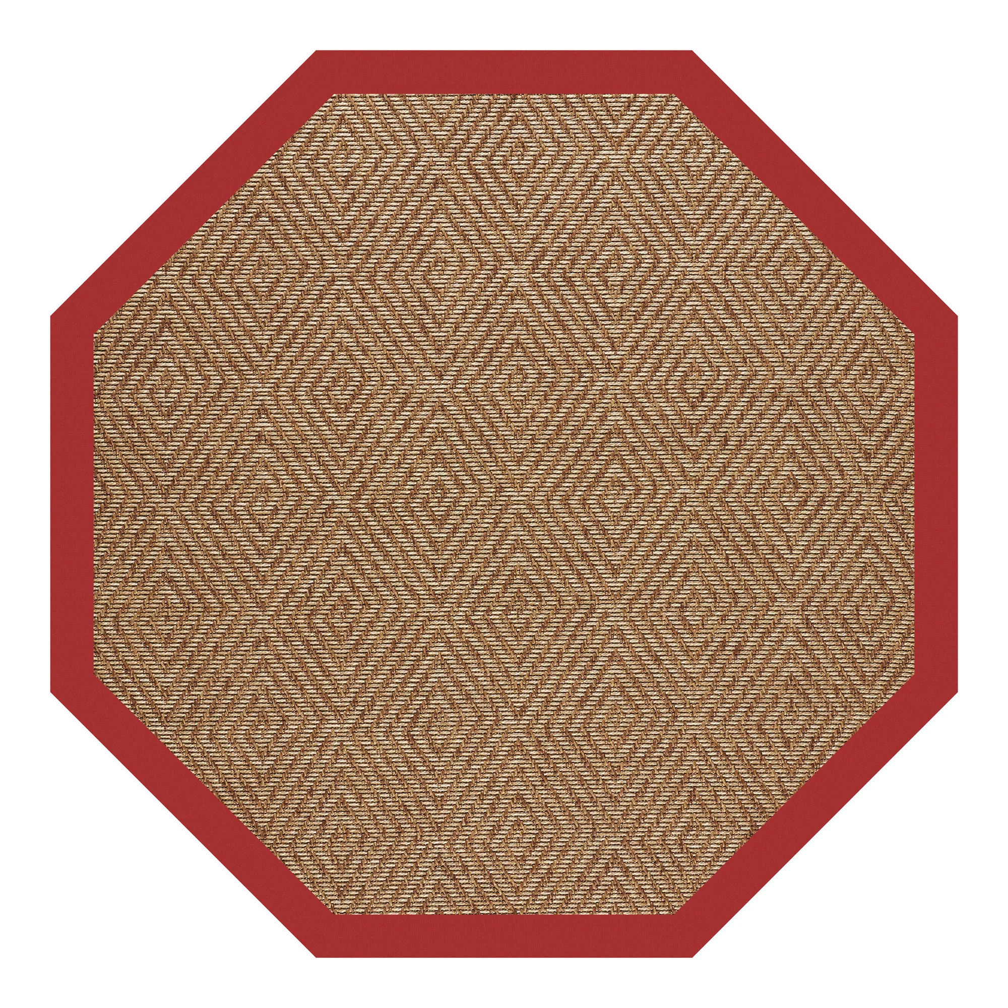 Comfortable Islamorada Rug – Diamond Canvas Jockey Red Environmentally Friendly