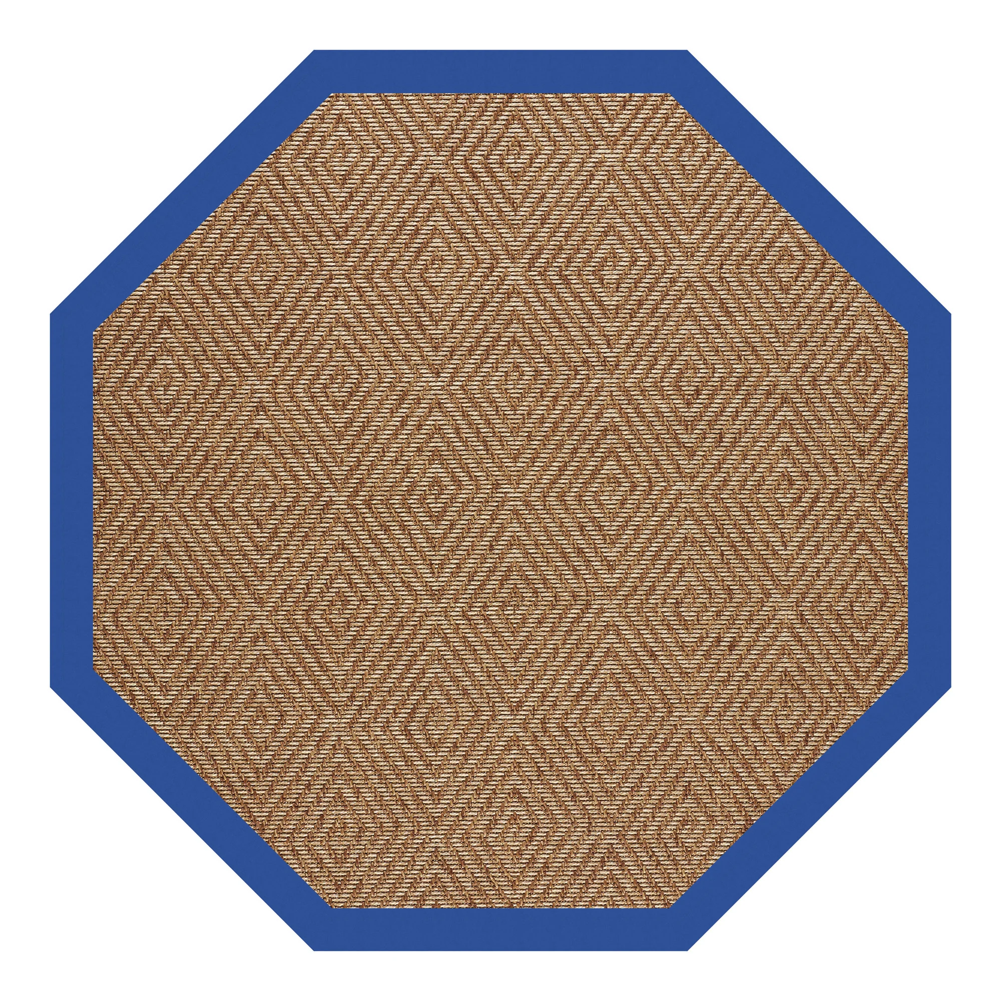 Sustainable Islamorada Rug – Diamond Canvas Pacific Blue Advanced