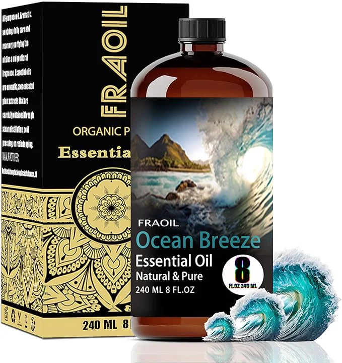 Environmentally Friendly Ocean Breeze Essential Oil Ocean Breeze Oil 8 Fl Oz 240ML Versatile