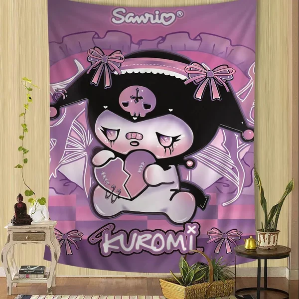 Versatile Sanrio Kuromi Tapestry Original