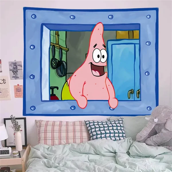 Elite Spongebob Patrick Star Tapestry High-Grade
