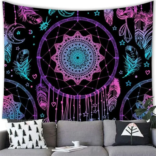 High-Grade Bohemian Dream Catcher Yoga Mat Cloth Classic