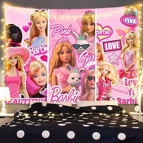 Sophisticated Barbie Princess Tapestry Organic