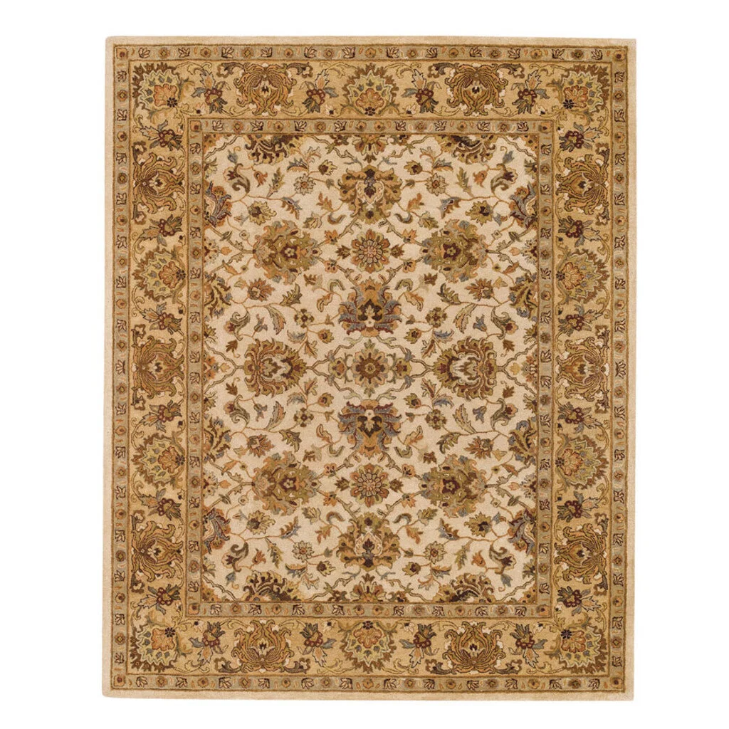 Sustainable Mumtaz Rug – Meshed Ivory Champagne Next-Generation
