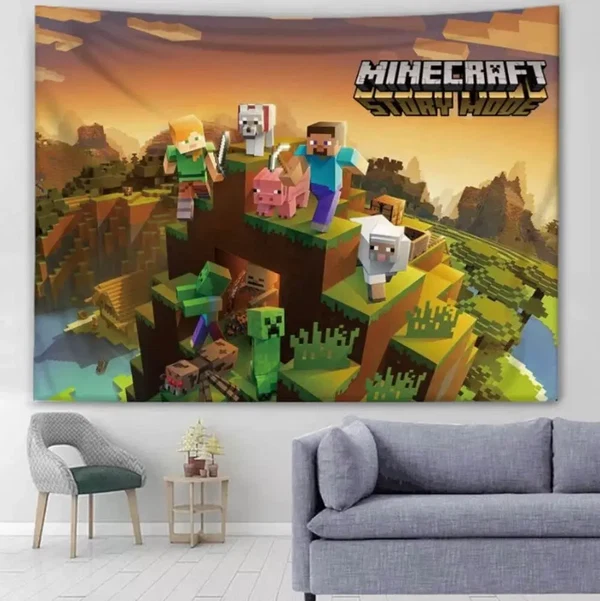 Safe Minecraft Wall Hanging Proven