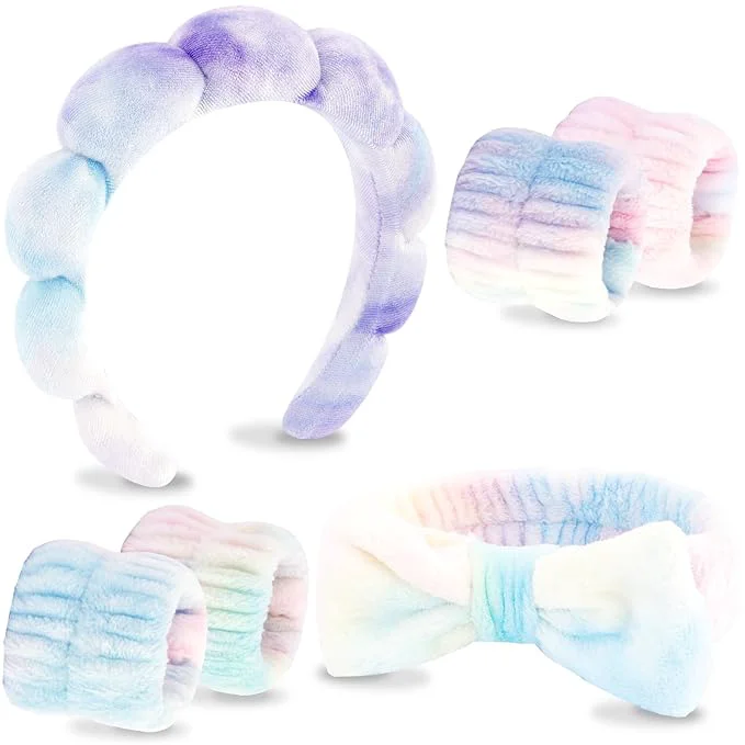 Durable VELSCRUN Spa Headband Makeup Face Wash Skincare Headbands Stuff Consistent