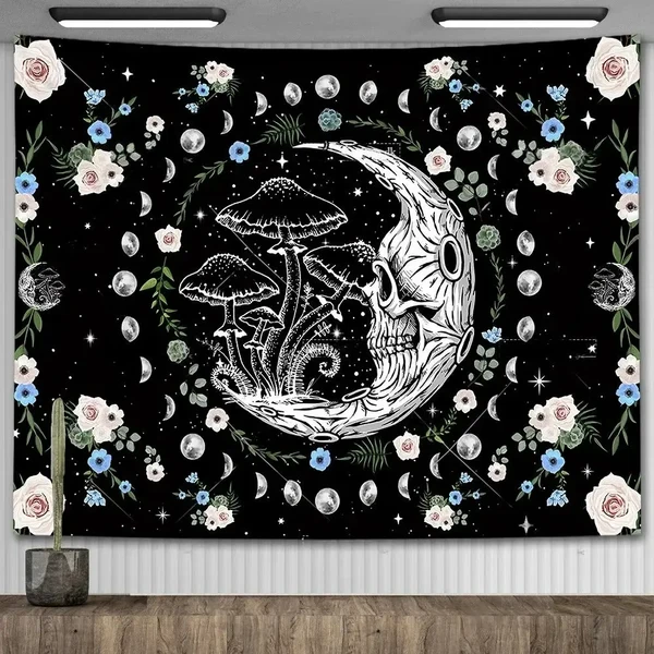 Enhanced Mushroom Moon Wall Hanging Genuine