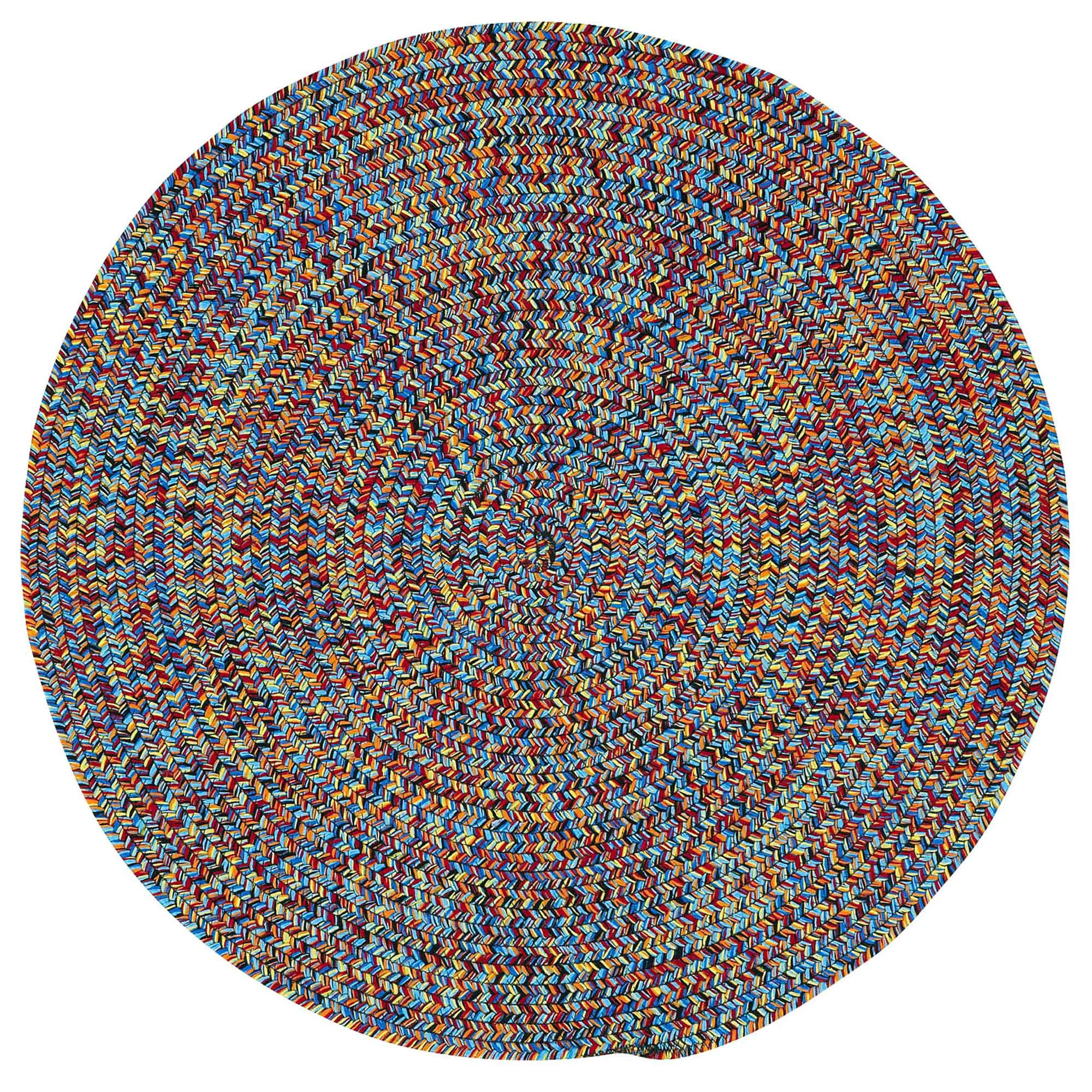 Specialty Sea Glass Fiesta Bright Multi Rug Efficient