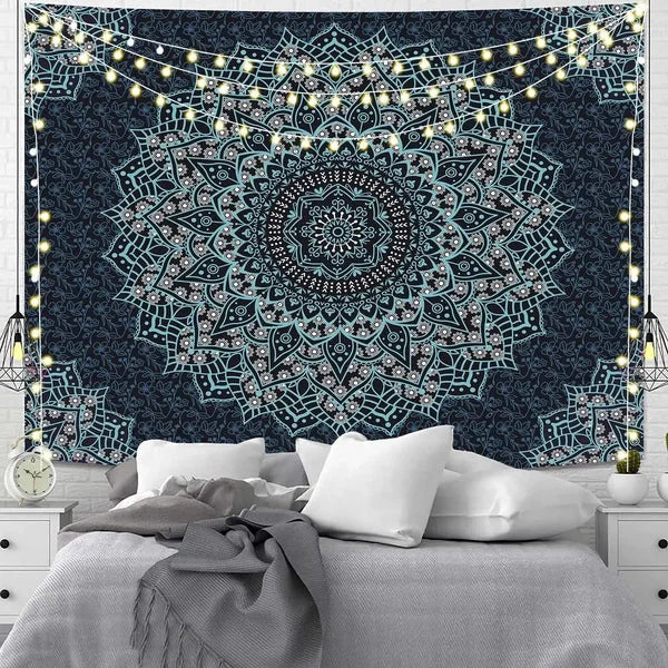 Functional Bohemian Indian Mandala Wall Blanket Reliable