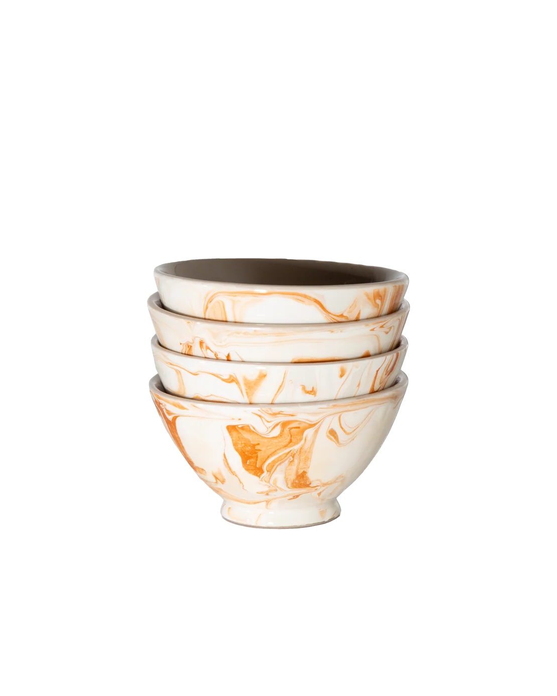Carefully Designed Marbled Terra Bowl – Set of 4 Efficient