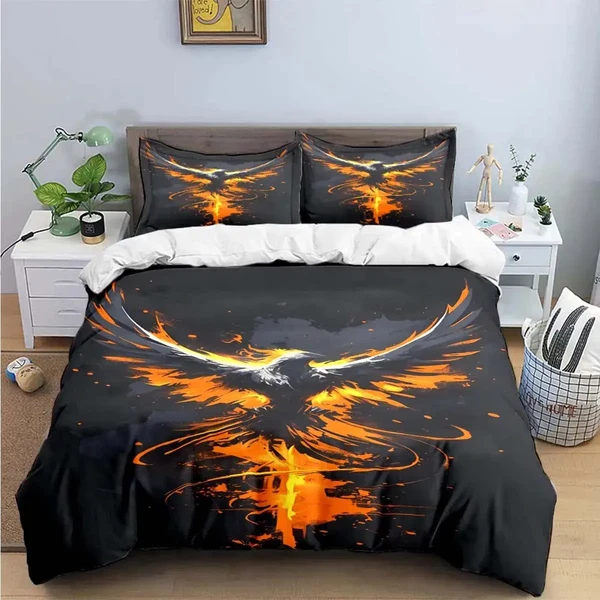 Original Design Phoenix Bird Quilt Cover Versatile