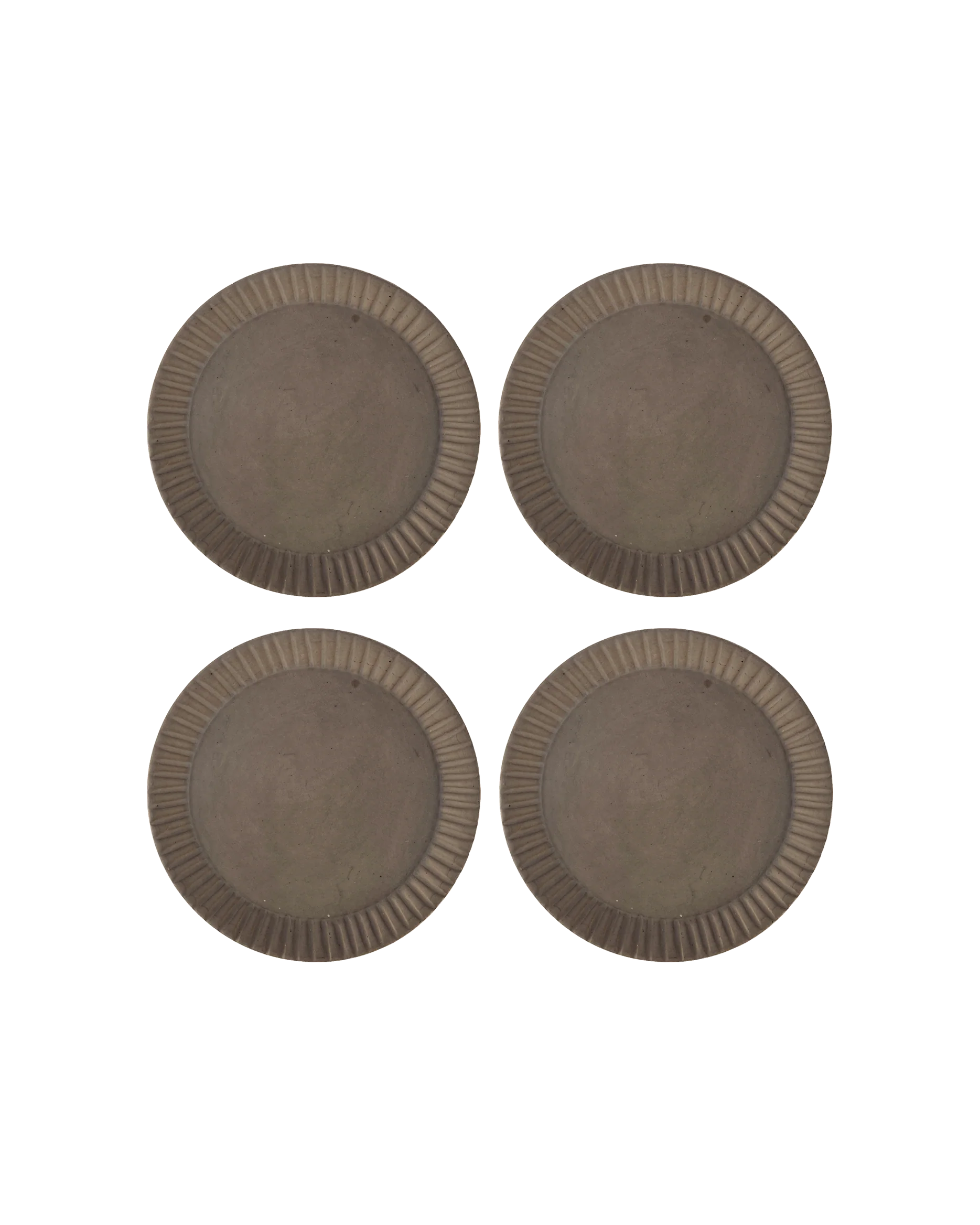 Practical Earth Lines Salad Plate – Set of 4 Original Design