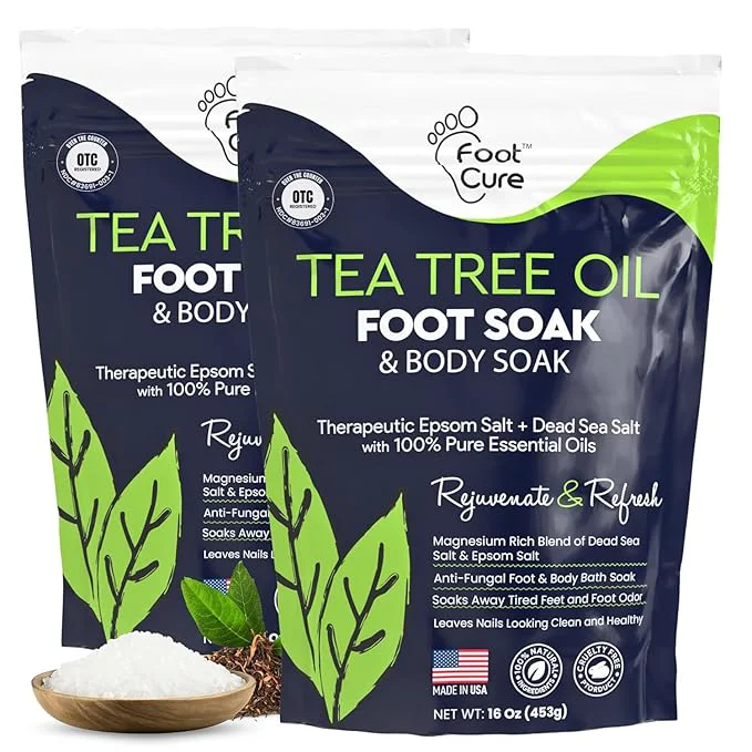 High-Grade FOOT CURE Tea Tree Oil Foot Soak Exceptional