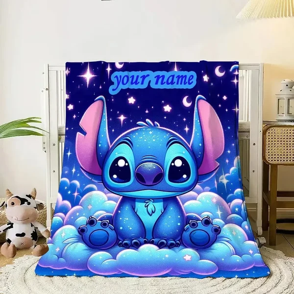 Refined Custom Cartoon Throw Blanket Enhanced