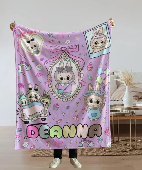 Outstanding Custom Labubu Blanket Versatile
