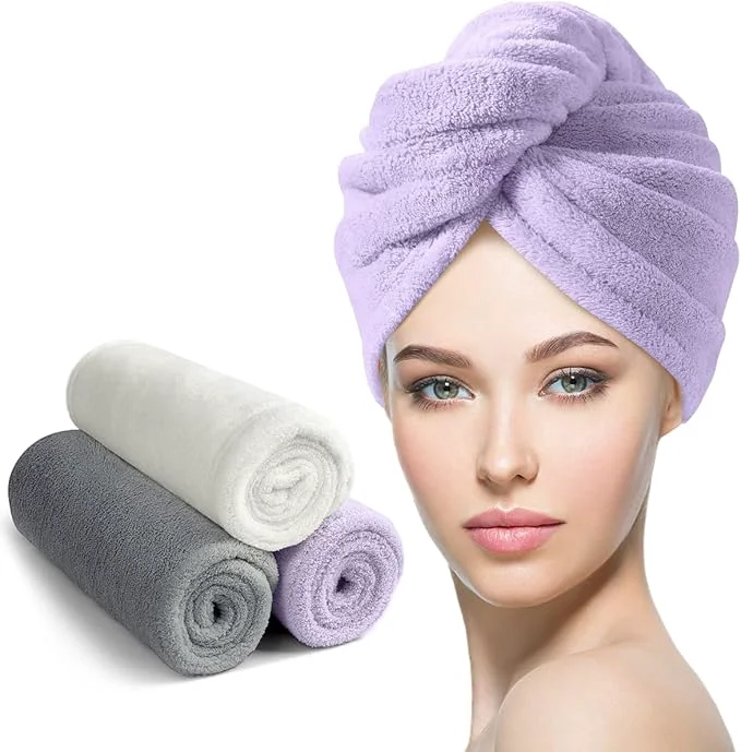 Efficient YFONG Larger Microfiber Hair Towel Wrap User-Friendly