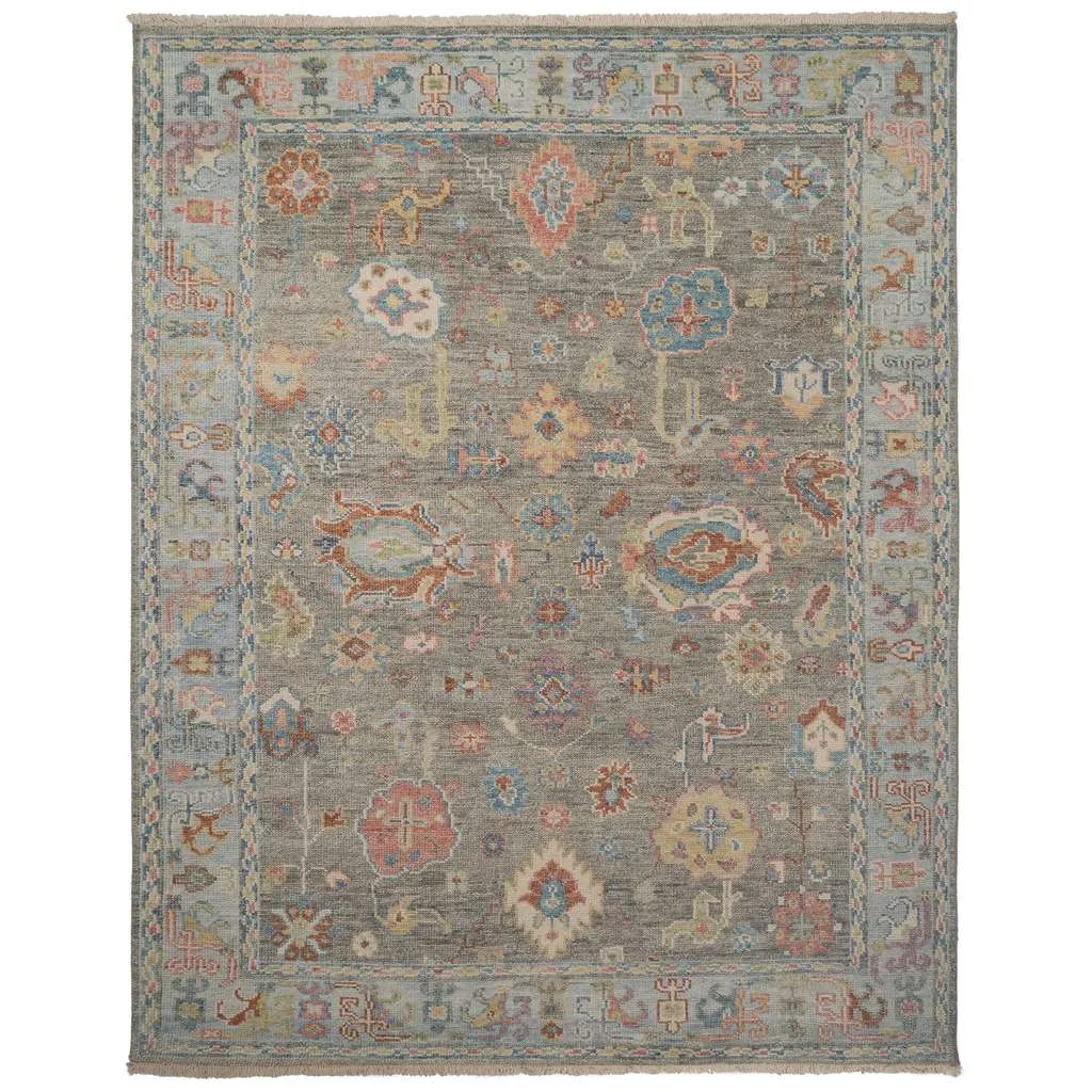 Top-Quality Verve Silver Multi Rug High-Quality