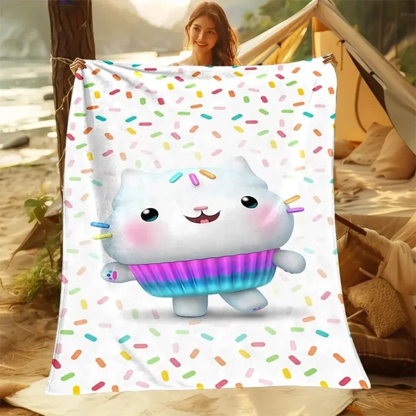 Eco-Friendly Gabbys Dollhouse Throw Blanket Fine