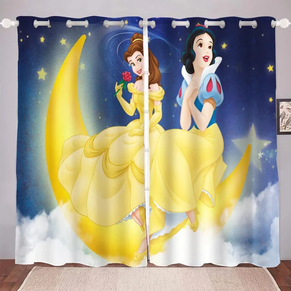 Exclusive Disney Princess Curtains Contemporary