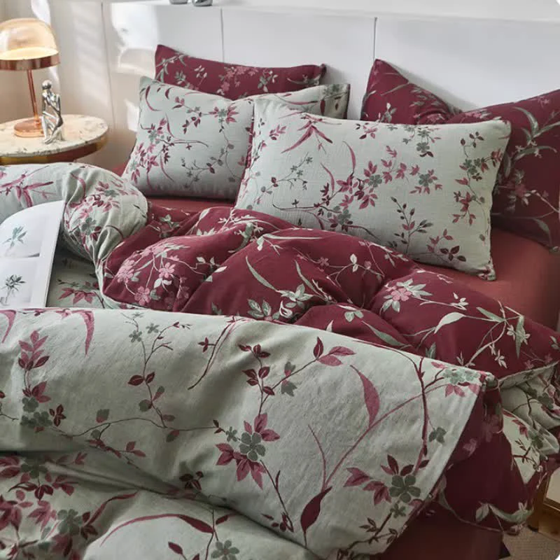 Next-Generation Ownkoti Branch amp Floral Cotton Double Gauze Bedding Original