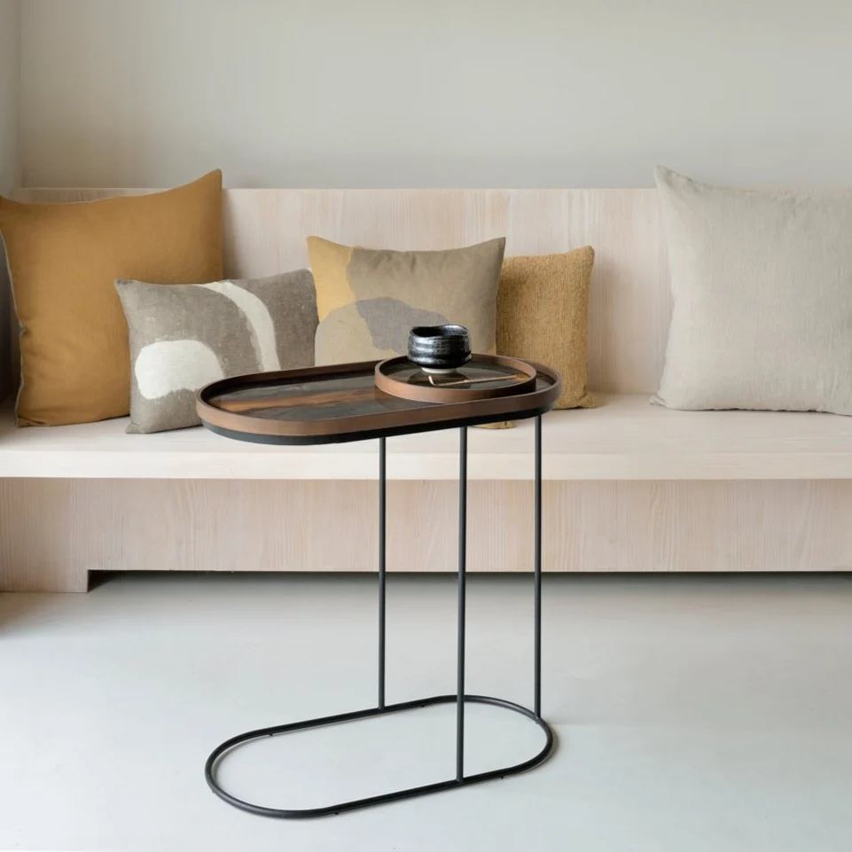 Exceptional Oblong Tray Side Table Tray Not Included Responsible