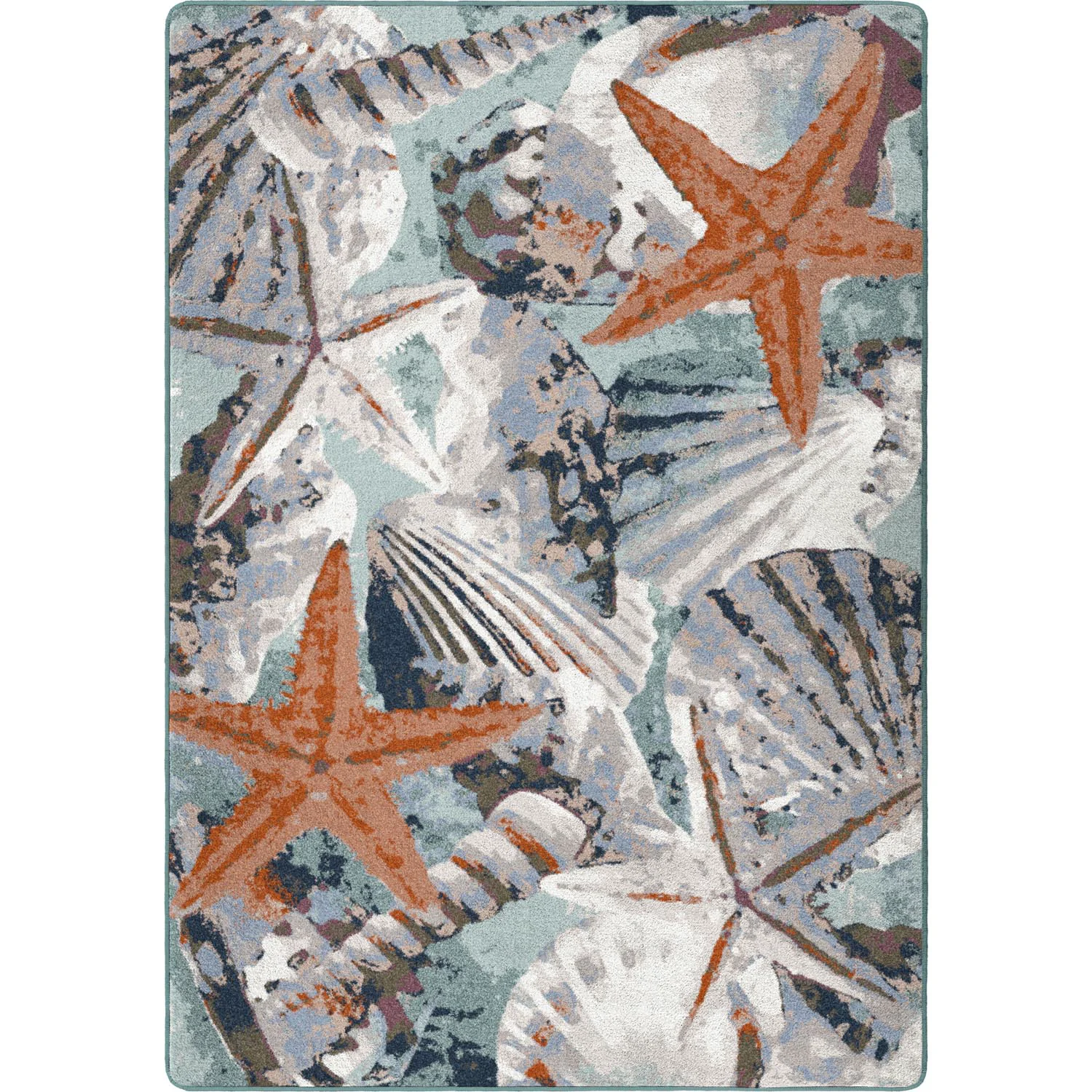 Fashionable Ocean Mist Rug – Mineral Convenient